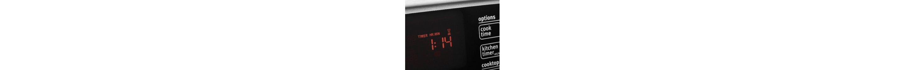 Oven timer and clock