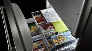 Apartment size french door refrigerator hotsell