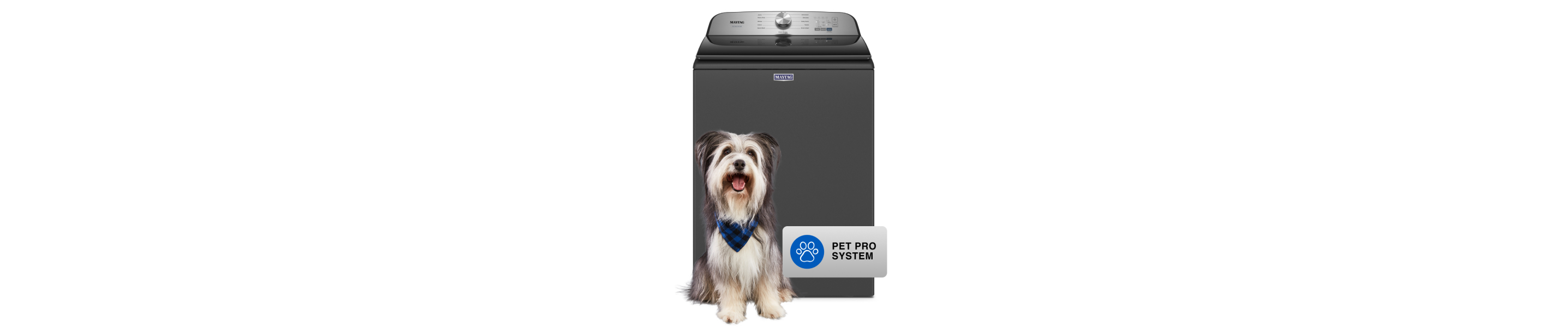 Maytag® washer with Pet Pro System
