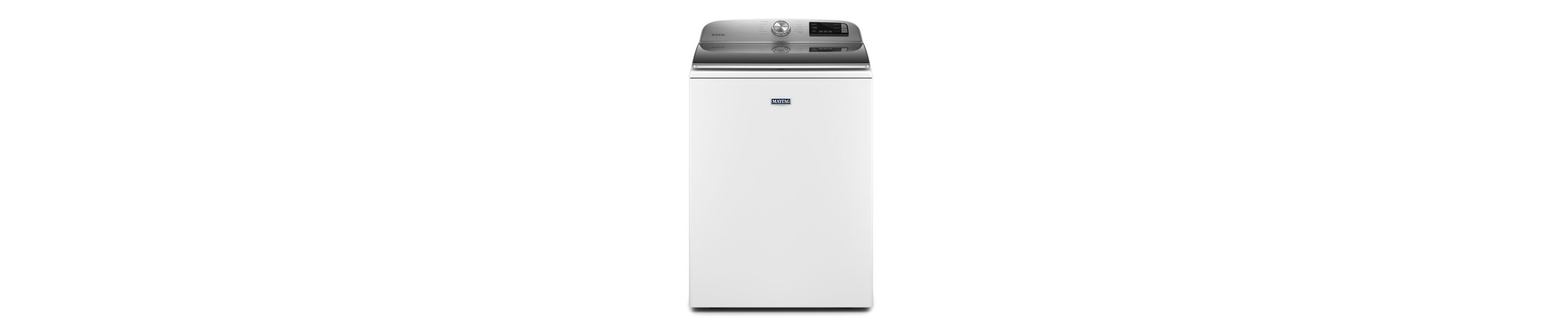White Maytag® top load washing machine