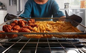 My oven has an online air fryer