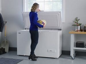 How tall is a hotsell 7 cubic foot freezer