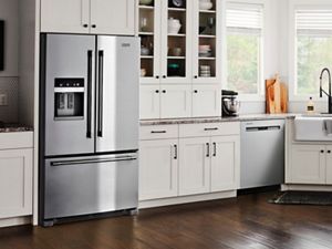 Double door fridge new online