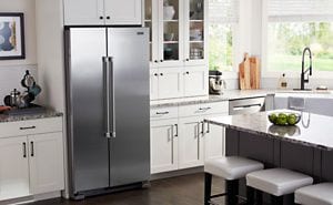 Maytag built in shop refrigerator