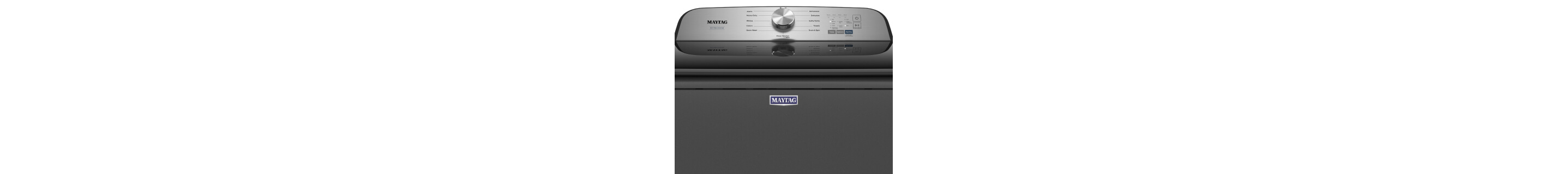 Maytag® top load washing machine controls