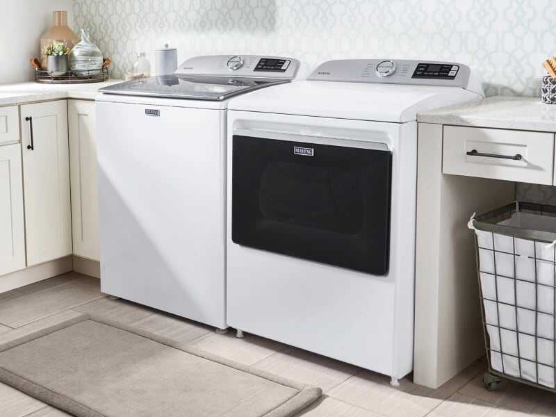 Maytag® top load washer and dryer pair