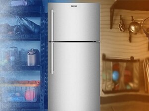 A Maytag® refrigerator in hot and cold environments