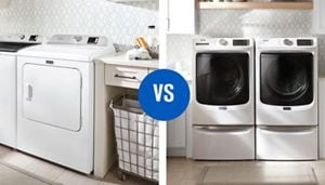 Gas and electric washer and shop dryer