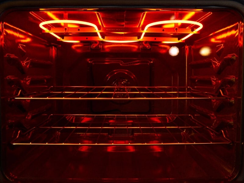 Interior of a Maytag® oven