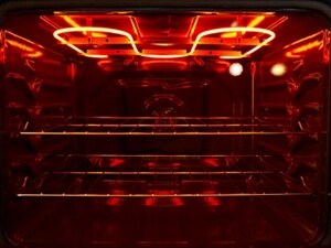 Interior of a Maytag® oven