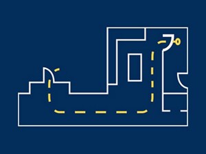 Infographic mapping out a path for a refrigerator