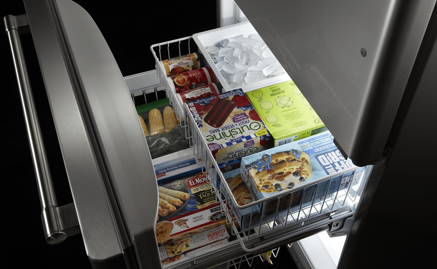 Freezer on top
