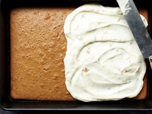 Carrot cake with icing
