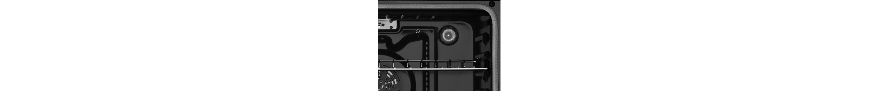 Image showing where oven light bulb is located
