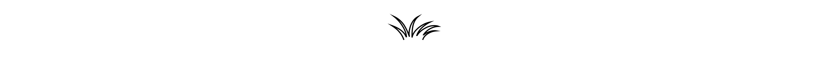 Tufts of grass