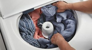 Cold water top in washing machine