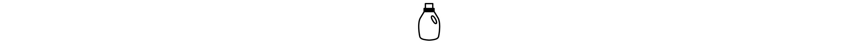 A bottle of detergent