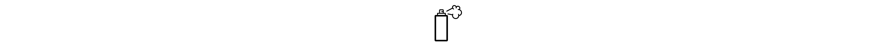 A puff of spray paint