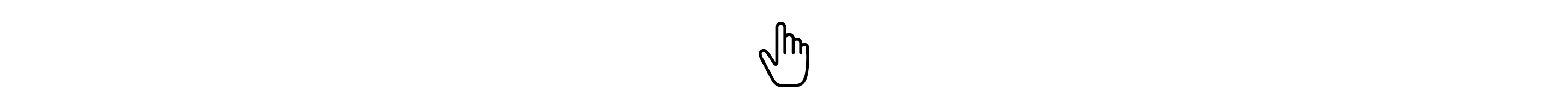 Finger pointing icon