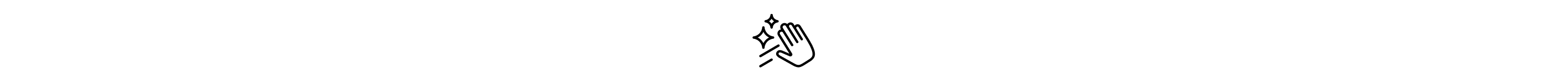 Hand wiping icon