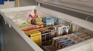 Defrosting a discount chest freezer