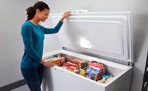 Best chest clearance freezer for outside