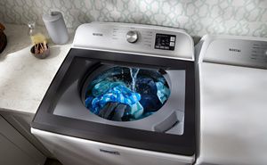 Clothes in on sale the washer