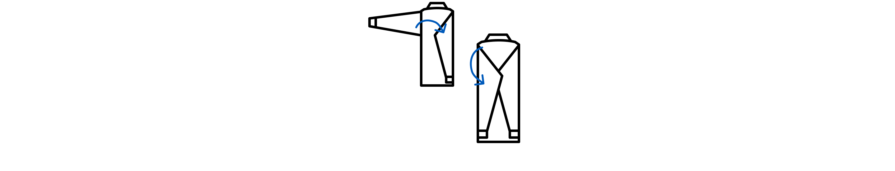 Folding dress shirt icon