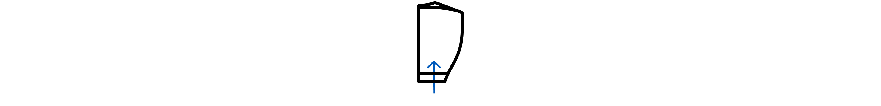 Folded dress icon