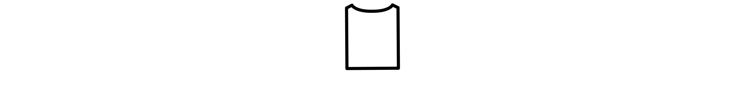 Folded t-shirt icon