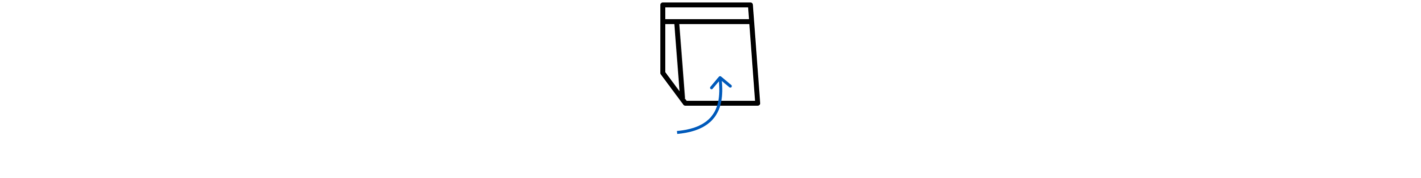 Folded shorts icon