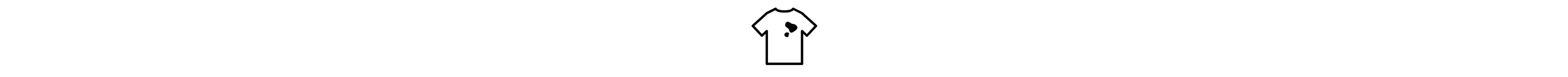 T-shirt with a stain icon