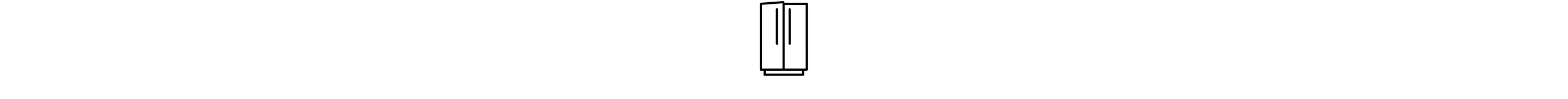 Misaligned refrigerator doors