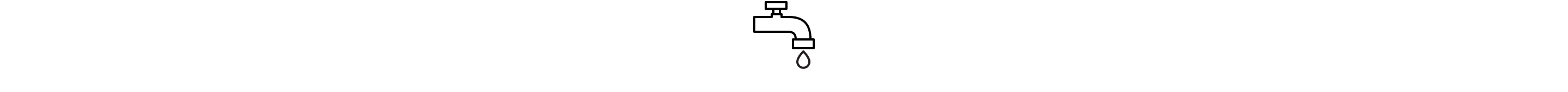 Faucet dripping