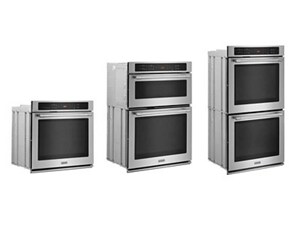 Single, combination and double wall ovens
