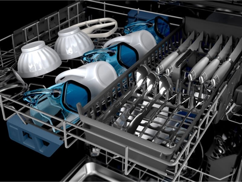 Maytag® third rack dishwasher