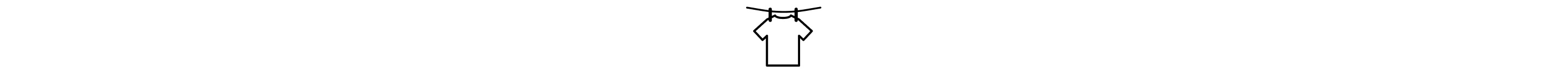 Line dry icon