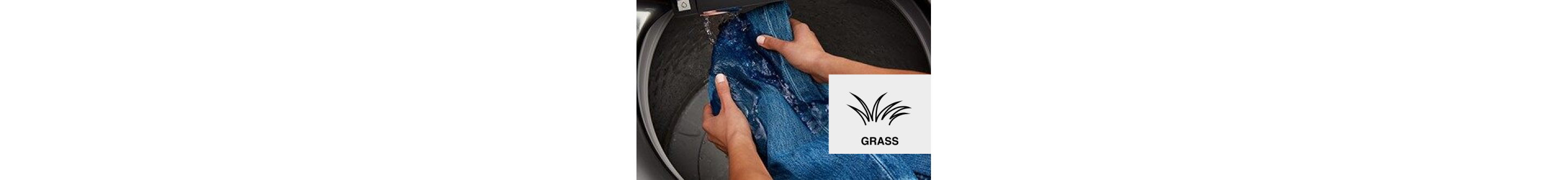 Pretreating jeans in a washer