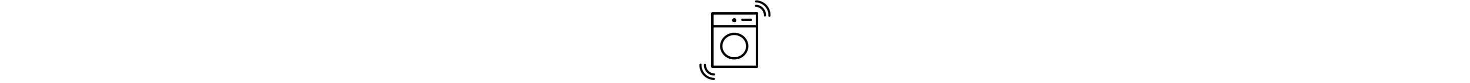 Washer with vibrations icon