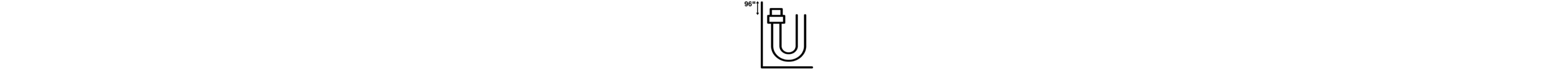 Pipe measurement icon
