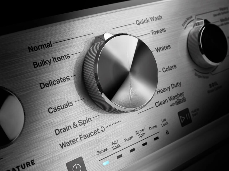 Dial on a Maytag® washing machine