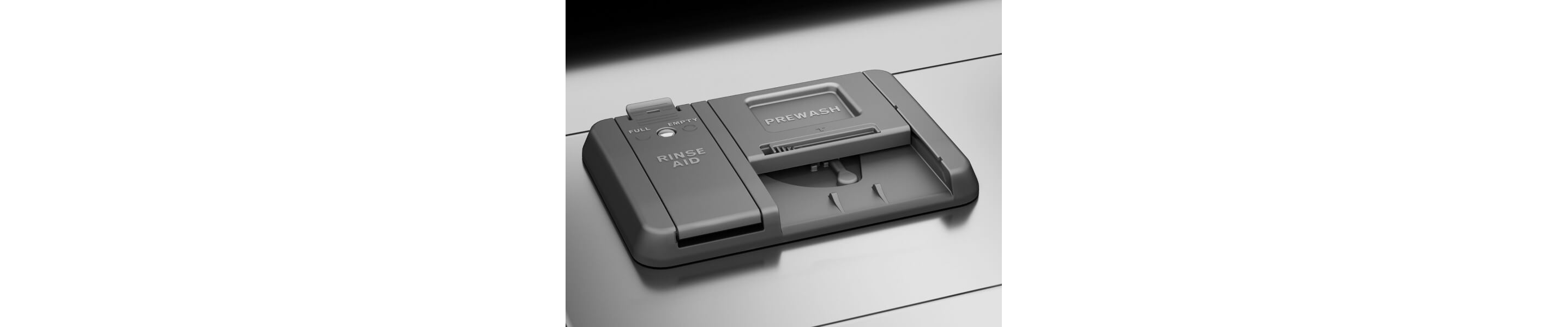 A dishwasher dispenser