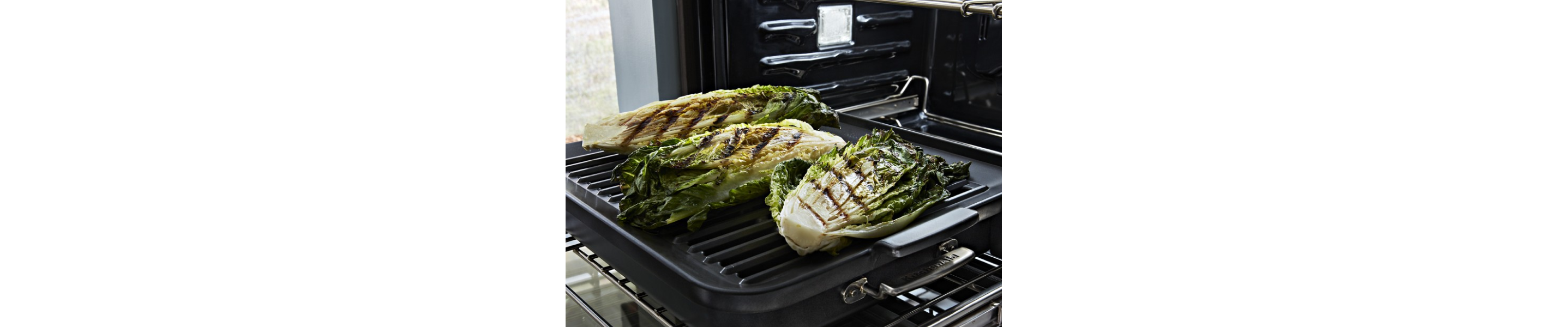 Grilled lettuce