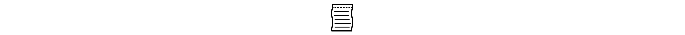 A piece of paper with lines icon