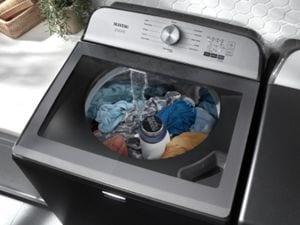 Can you wash a down jacket in a on sale top load washer