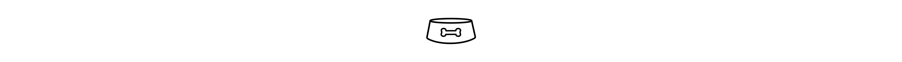 Dog bowl icon