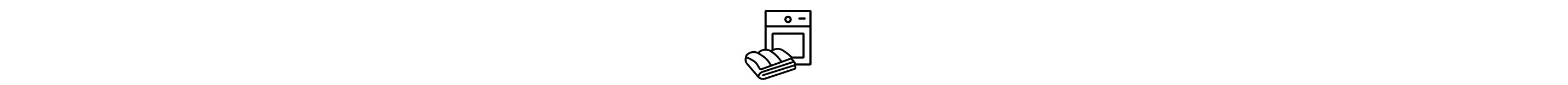 A washing machine and blanket icon.