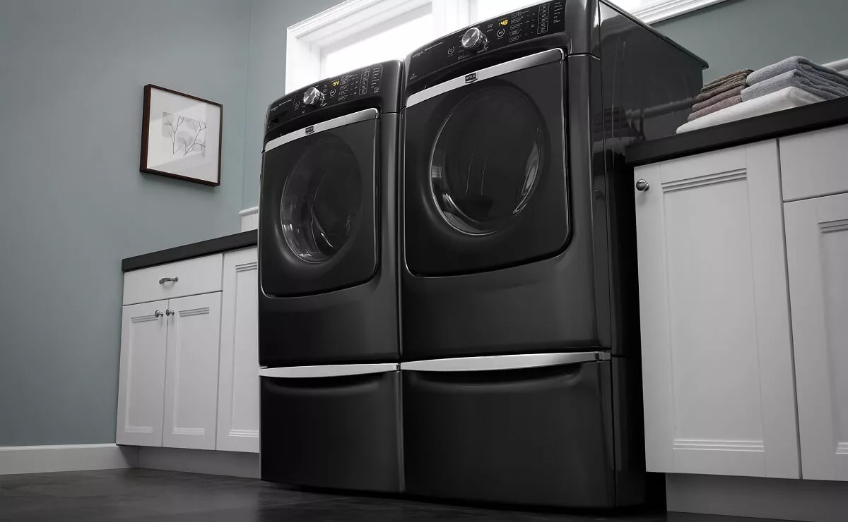 Laundry Pedestal Height and Drawer Capacity Guide | Maytag