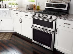 Maytag gemini double oven electric deals range