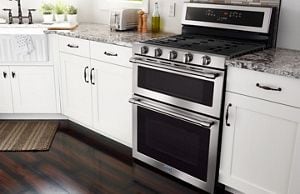 Maytag double oven white deals